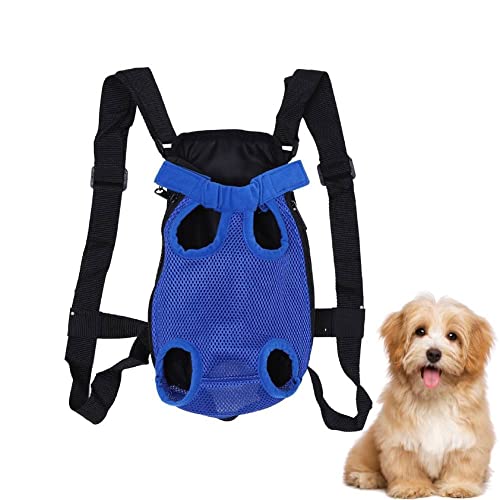 Yosoo Mochila Transportín Perro, Perro de Mascota Durable de Moda de Cinco Agujeros Backpack...