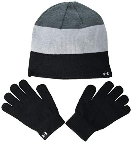 Under Armour 1345414-001-osfa, Gorro Para Ejercicio Y Acondicionamiento Físico Niños, Negro...