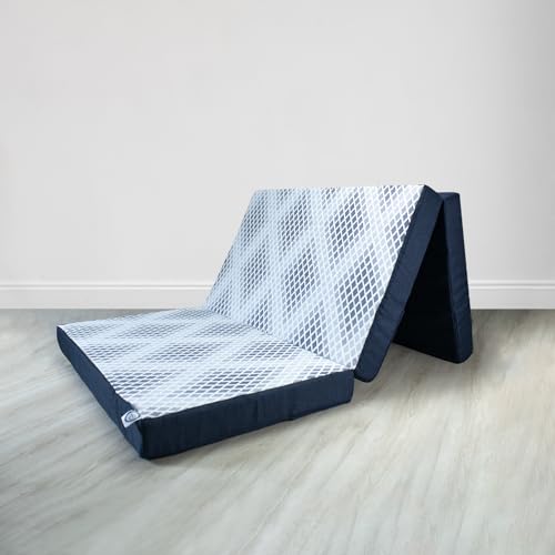 DR JOOHN Colchón seccionado en 3 | En Caja | Diseño Plegable para Cualquier Tipo de Cama | Ideal...