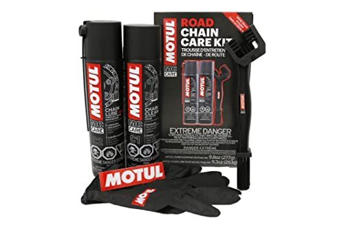 Motul 109767 - Kit de lubricación de Cadena de Motocicleta C1 C2 Completo MC Care System Road...