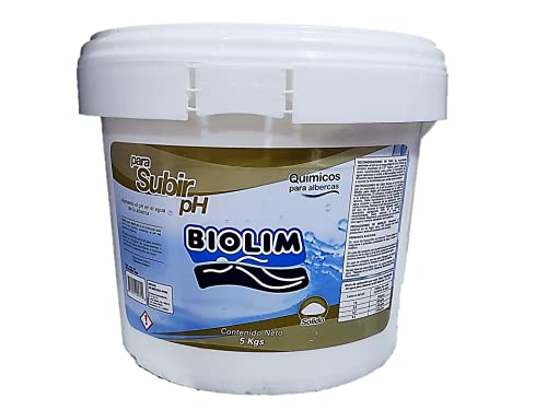 BIOLIM 5Kg De Cloro para Alberca Piscina y SPA Sube PH 5KG Marca