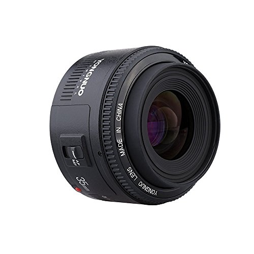Yongnuo YN 35 mm Lente F2 1:2 AF/MF Gran Angular Fijo/Prime Enfoque automático, Lente para Canon EF...