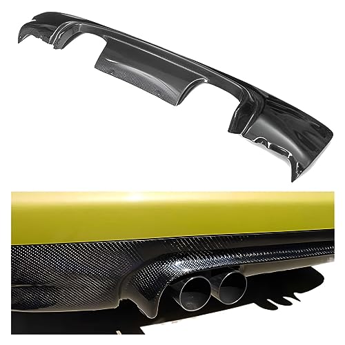 Difusor de Parachoques Trasero de Fibra de Carbono de Repuesto, alerón de Labios Compatible con BMW...