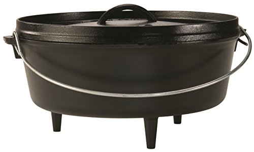 Lodge Olla holandesa para acampada, Carbón