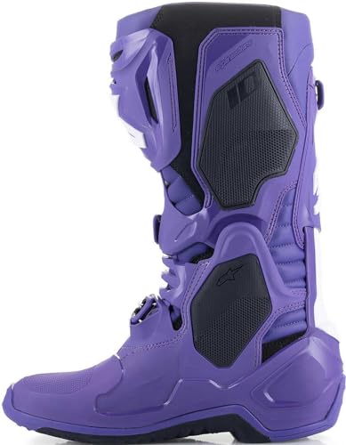 Alpinestars Tech 10 Botas de motocross (ultravioleta/negro, 10)