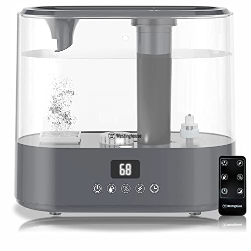 Westinghouse Humidificador y purificador de aire todo en uno combo con control inteligente de sensor...