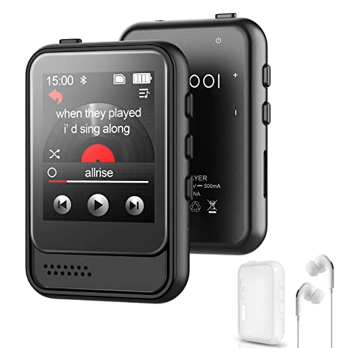 ColorCool Reproductor MP3 Bluetooth con 16 GB, con Altavoz Integrado y Ranura para Tarjeta Micro SD...