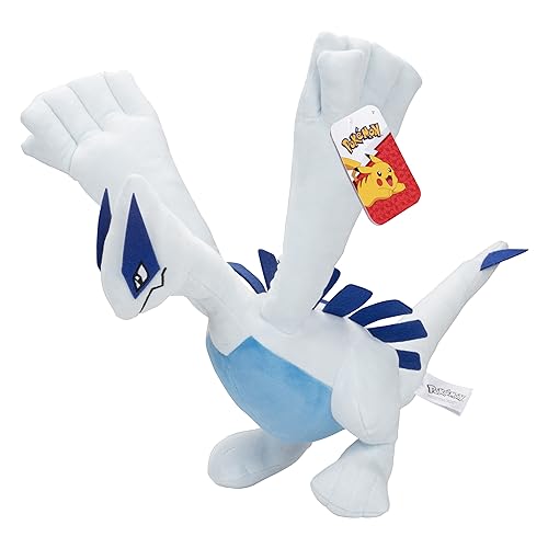 Pokémon Lugia - Peluche grande de 12 pulgadas, con licencia oficial - Juguete de peluche suave y de...