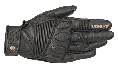 Alpinestars Crazy Eight Gloves (LARGE) (BLACK/BLACK)