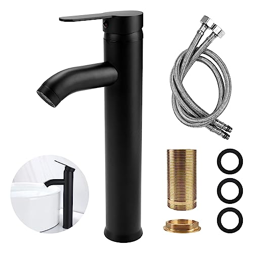 Yostyle Llaves para Lavabo Baño,Mezcladora para Lavabo Caliente y Fría Ajustable Grifo,Monomando...