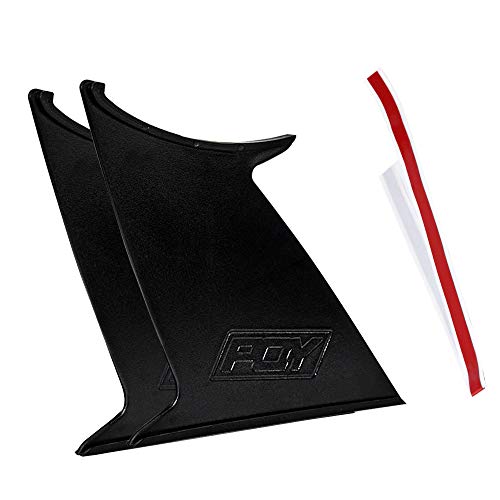 PQYRACING Alerón estabilizador de alas para Subaru STI 2015-18 Alerón Alerón Stiffi Soporte Rally...