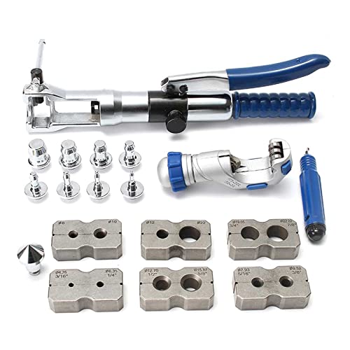 Kit de Herramientas de expansión de Tubo hidráulico WK-400, 7 palancas, expansor de tubería...