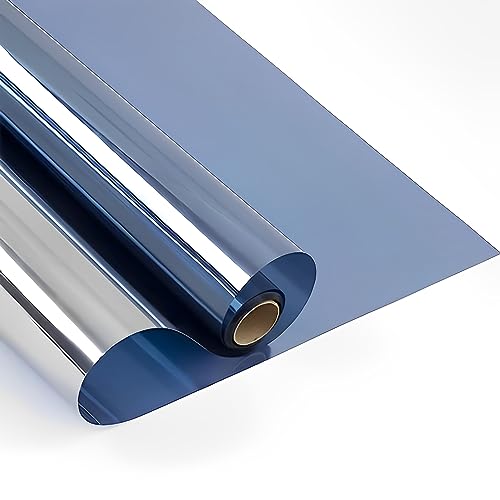 RONLADO Vinil para Ventana 60x600cm,Aislamiento térmico y Anti UV,Control de Calor...