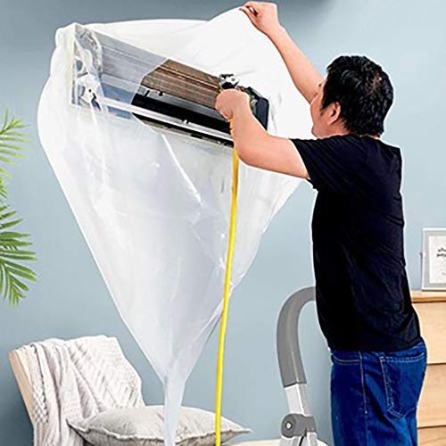 Cubierta de limpieza impermeable de CA para lavado de polvo, bolsa de babero montada en la pared,...