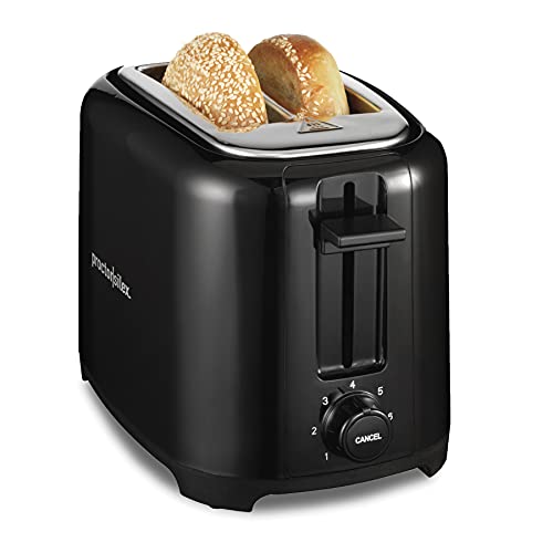 Proctor Silex 22215 Tostador de Pan, Ranuras Extra Anchas, Negro