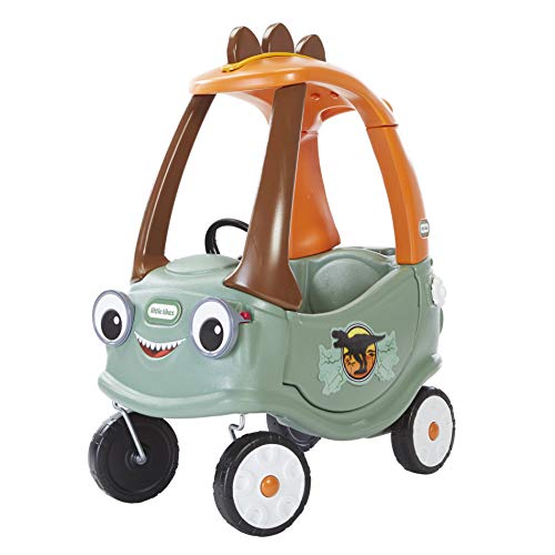 Little Tikes T-Rex Cozy Coupe Car. Kids Ride-On, Control Deslizante de pie a Piso, Mini vehículo de...