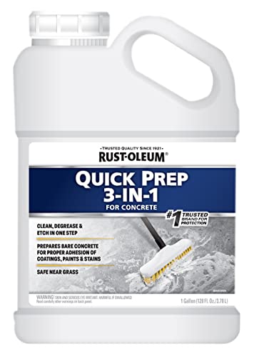 Rust-Oleum Quick Prep Limpiador 3 en 1 desengrasante y grabado, galón