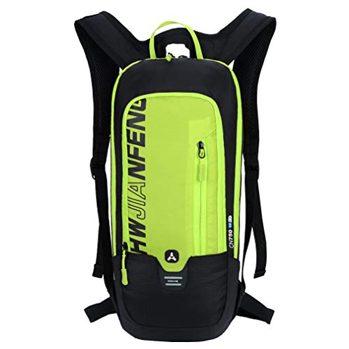 Mochila de ciclismo Mochila de bicicleta de montaña para hombres, mujeres, viajes, deportes al aire...