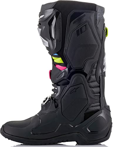 Alpinestars Tech 10 Supervented Boot, negro tono, 9 US