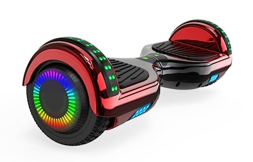 YOOPI WHEELS Hoverboard PATINETA ELECTRICA 36V 2AH Mochila INCLUIDA Bocina Bluetooth (DRAGON METAL)