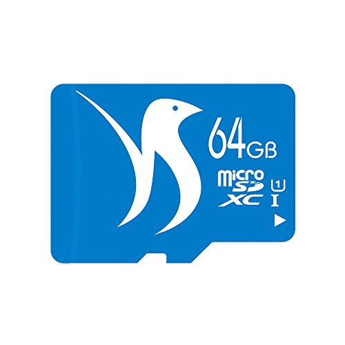FATTYDOVE Tarjeta Micro SD 64GB Tarjeta Microsd Clase 10 UHS-I Tarjeta de Memoria SDXC de Alta...