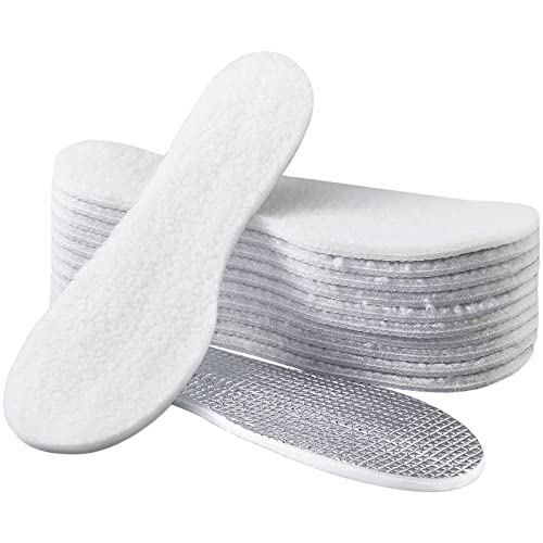 Sintege 10 Pares De Plantillas Aislantes, Plantillas De Lámina Térmica Térmica, Suela De Aluminio...