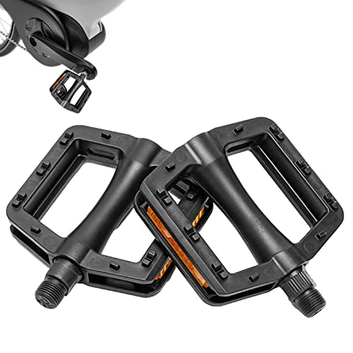 JIYAN Bicicleta - Pedales Ligeros Plataforma para Bicicleta Carretera | Accesorios para Bicicletas...