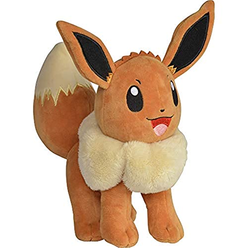 Pokemon - Jueguete Peluche Eevee, 20 cm