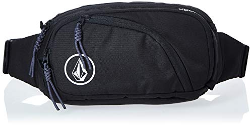 Volcom Riñonera para hombre, Negro -, Talla única