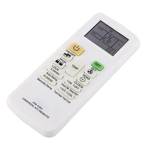 DAUZ Control Remoto, Controlador Universal, bajo Consumo de Energía Portátil Universal, para Aire...