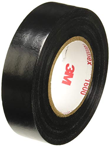3M Temflex Cinta aislante de vinil, 1600, 18.4 mm x 18 m