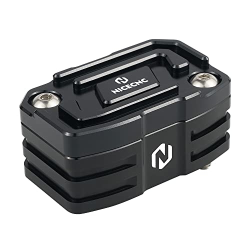 NICECNC Depósito de embrague negro de gran volumen compatible con KTM 250 300 SX/XC/XCW/XCF/XCF...