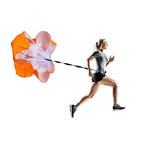 F1TNERGY Paracaídas de Resistencia de Mejora Entrenamiento Correr Velocidad Duradero 56' Chute...