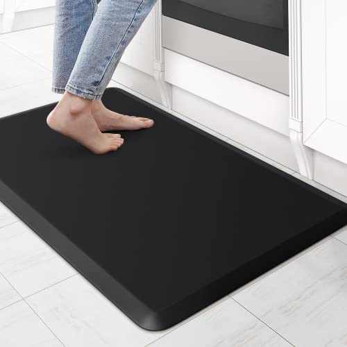 KitchenClouds - Tapete de cocina acolchado, antifatiga, 17.3 x 28 pulgadas, impermeable,...