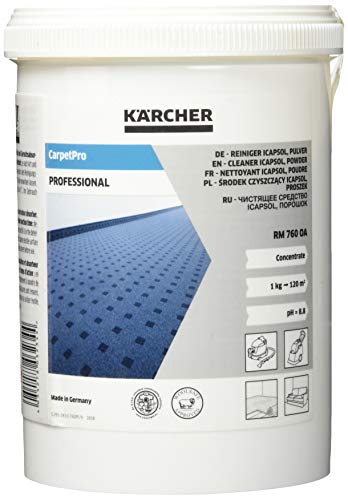 Karcher Detergente RM 760 Carpet Cleaner para Puzzi, Blanco, 800g