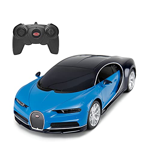 rastar Bugatti Veyron Chiron - Coche de Juguete a Control Remoto a Escala 1:24, Bugatti Chiron R/C...