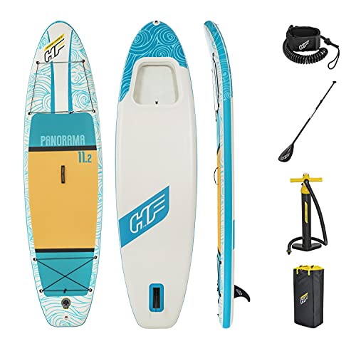 Hydro-Force Panorama - Juego de Tabla de Surf Inflable con Ventana de 11 pies 2 Pulgadas