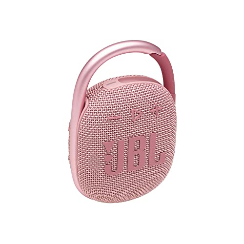 JBL Clip 4 - Mini altavoz Bluetooth portátil, audio grande y graves impactantes, mosquetón...