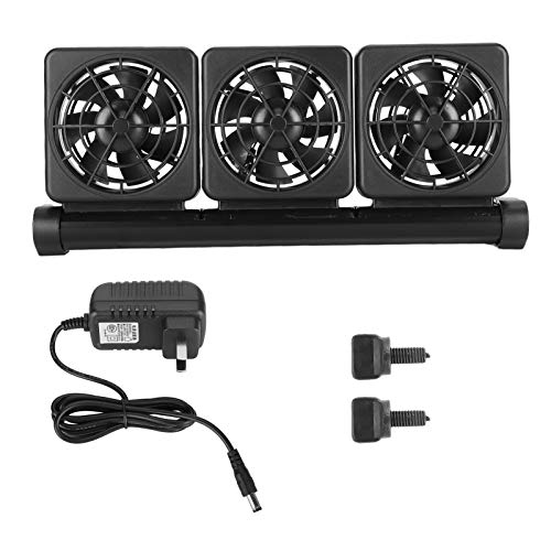 Zerodis Ventilador de refrigeración para pecera, Sistema de Ventilador de refrigeración silencioso...