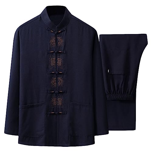 ZooBoo Tai Chi - playera de uniforme de Qi Gong Martial Arts Wing Chun Shaolin Kung Fu - Ropa de...