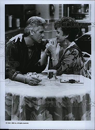 Historic Images 1992 - Foto de prensa del Palacio de Oro Rue McClanahan y Barry Bosteick