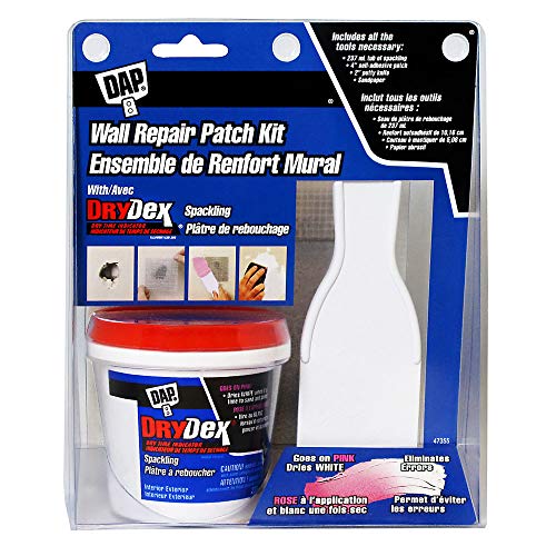 Dap 12345 - Kit de reparación de pared de 7,62 cm con DryDex Spackling