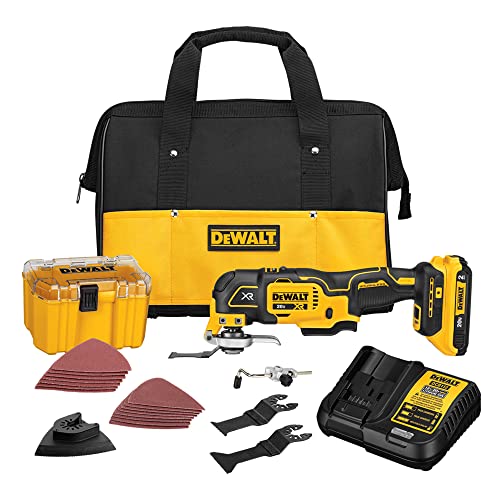 DeWalt DCS356D1 - Kit de herramientas multiusos oscilantes de velocidad variable (20 V)