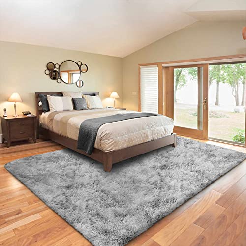 Calore - Alfombra Salon Grandes Shaggy Antideslizante Super Suave Pelo Largo Fluffy Alfombra...
