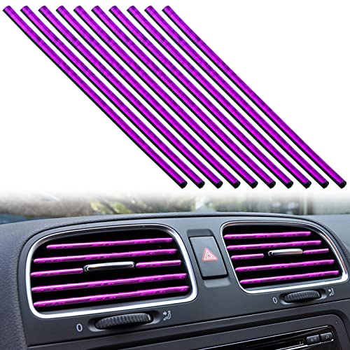 20 tiras de decoración de aire acondicionado para coche, universal, impermeable, decoración de...
