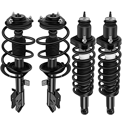 ECCPP Full Set Front and Rear Complete Strut Shock Coil Spring Assembly Driver and Passenger Side...