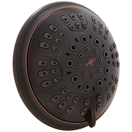 6 Lujo de Función Cabezal de Ducha – Best Alta Presión, Soporte de Pared Para Alcachofa de Ducha...