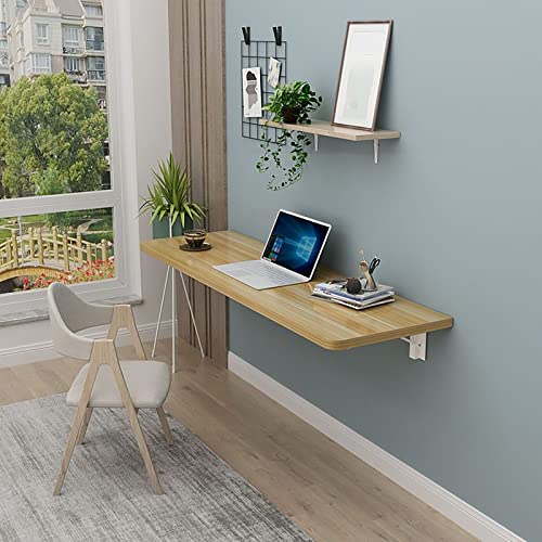 Mesa Plegable Pared Mesa Cocina Plegable Escritorio Plegable Montado En La Pared, Mesa Flotante...
