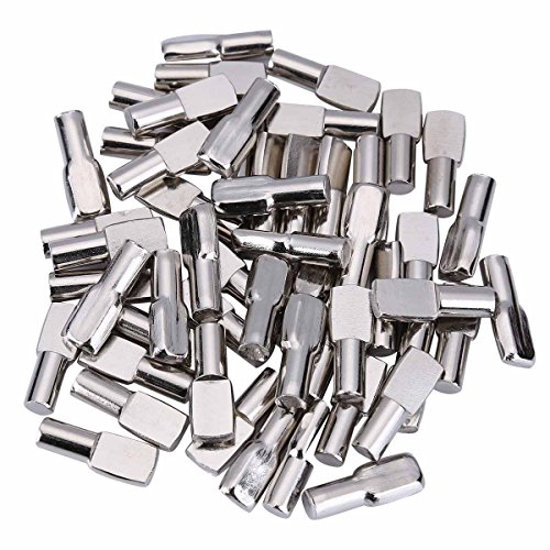 Soporte Estante Cristal 100 Tornillos Autorroscantes Para Gabinete, Soporte Lainado Para Gabinete, Soporte De Estante Soporte Para Baldas
