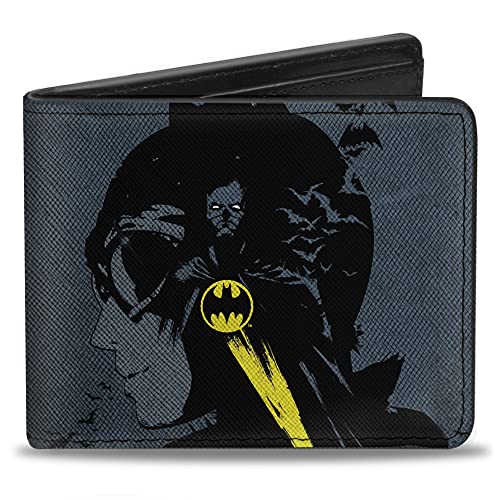 Buckle-Down Buckle-Down Billetera plegable Batman Catwoman, accesorio de Catwoman, 4 pulgadas x 9...
